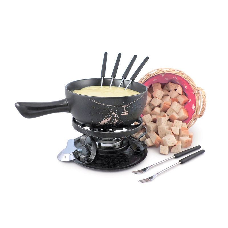 Swissmar Gruyère 9 Piece Cheese Fondue Set Wayfair